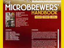 Tablet Screenshot of microbrewershandbook.com